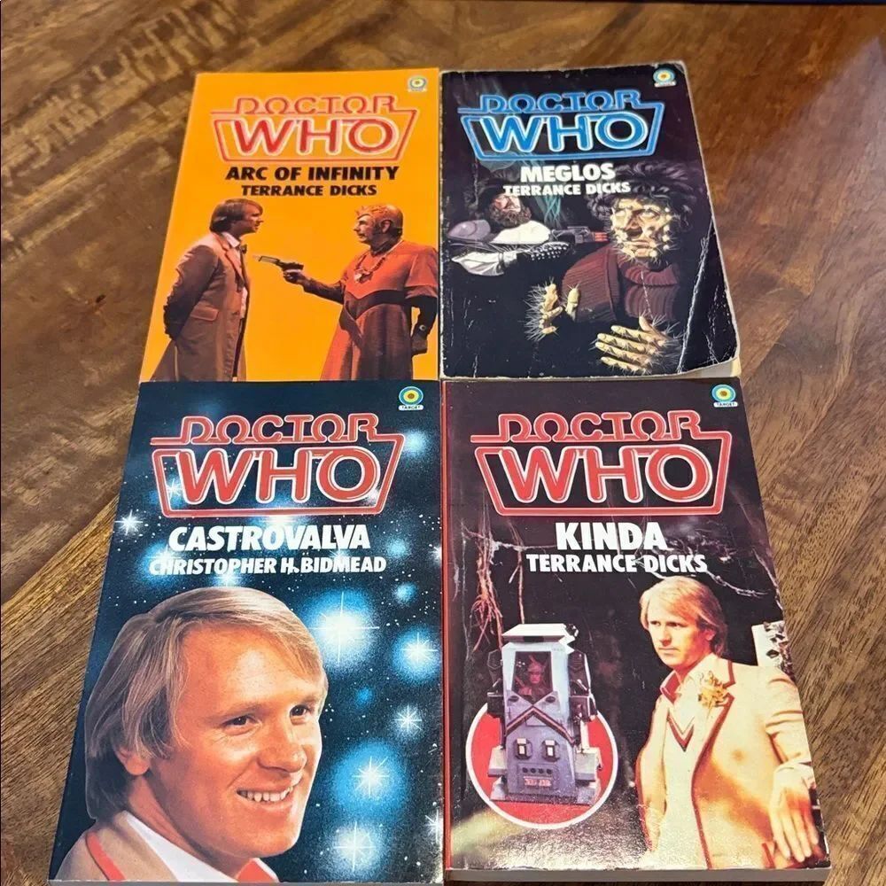 Doctor Who 4 books